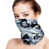 6Pcs Summer Neck Gaiter UV Sunscreen Protection Face Mask Scarf Breathable Cooling Shield Coverings For Cycling Hiking Fishing Running Motorcycle