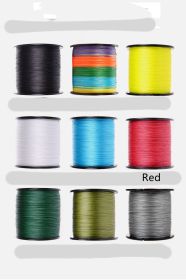 Hook Drop Spinning Wheel Fishing Line (Option: Red-2.5)