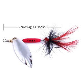 Lure Spinning Sequins Fishing (Option: 6 Colors-By Figure)