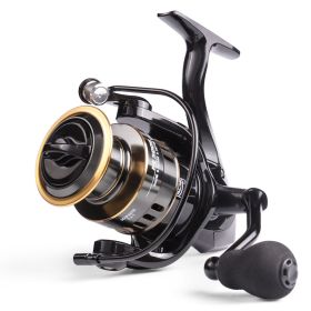 Full metal fishing reel (Option: Black-HE 4000)