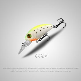 Lure 32mm Mini Fatty Fishing Lure (Option: K)