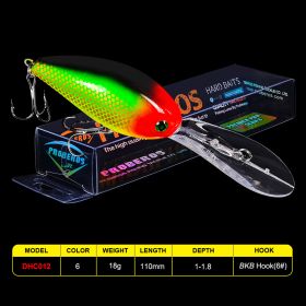 11cm Floating Waterway Sub Plastic Hard Bait 18.5g (Option: K 11CM18.5G)