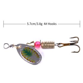 Lure Spinning Sequins Fishing (Option: 11 Colors-By Figure)