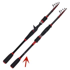 MH Shrinking Rod Straight Shank Shank Carbon Vibration Outlet Rod Fishing Tackle (Option: Straight handle-2.7)