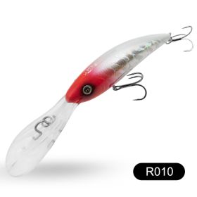 Yuantou Road Subhard Bait Floating Long Tongue Plate 90mm16g (Option: R010 90mm 16g)