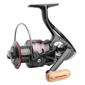 All Metal Lure Spinning Reel Fishing Wheel (Option: Black-Mini HB500)