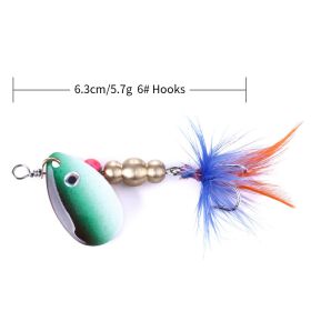 Lure Spinning Sequins Fishing (Option: 12 Colors-By Figure)